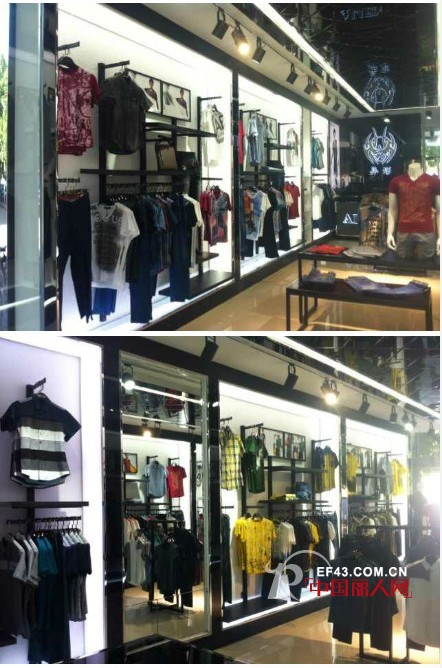 中国首家型男装ALIEN品牌山西侯马店盛大开业