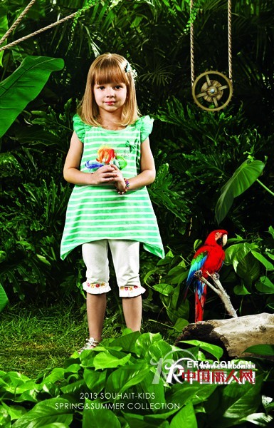 水孩儿时尚童装 清凉夏天不一样的视觉感受