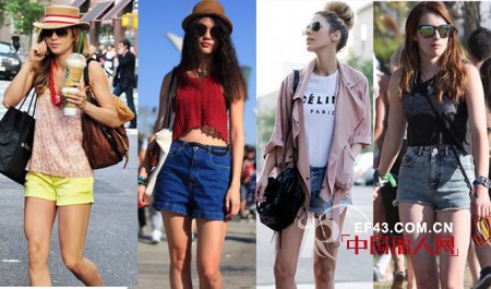 夏季短裤热辣来袭 激情过夏日