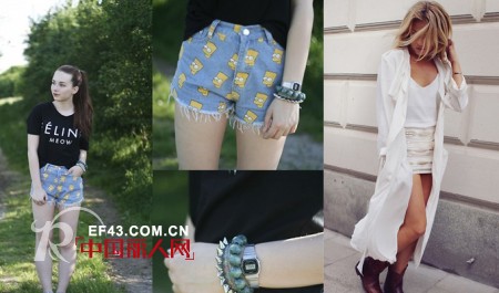 夏季短裤热辣来袭 激情过夏日