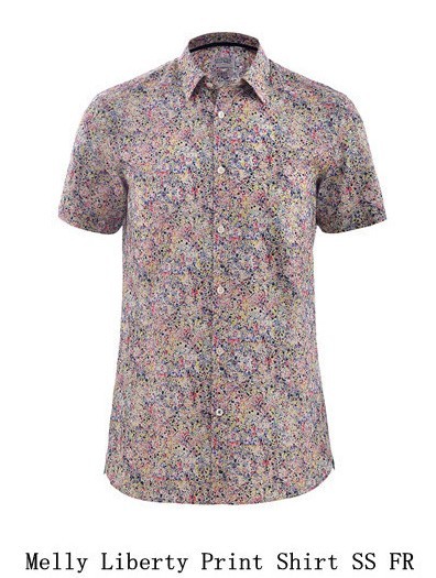 印花风呼呼的刮SELECTED男装别具一格