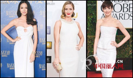 夏日白色纯色裙子受宠 教你清凉一夏