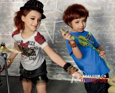 力果时尚童装 今夏色彩的主调青春自己做主