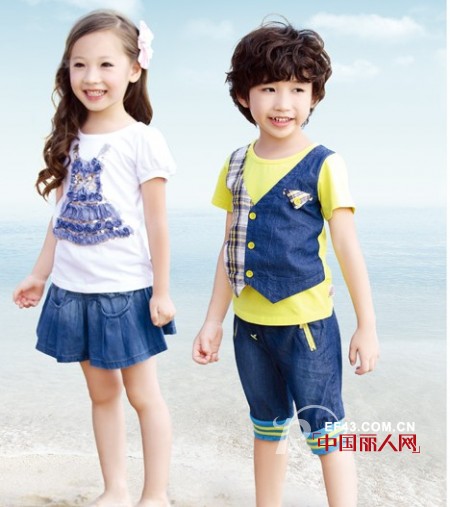 快乐丘比时尚童装  t恤简单时尚百搭LOOK