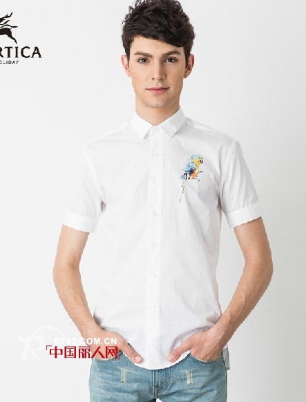 斯波帝卡男装夏季热卖新品 拼接印花风靡一夏