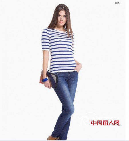 米尚MISUN女装 2013夏季针织条纹系列