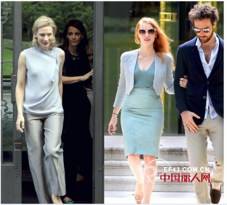 低调的柔和色系 打造自然随性妩媚look