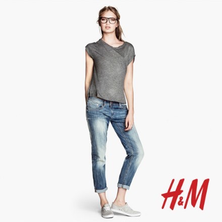 H&M休闲平底鞋 假期好选择