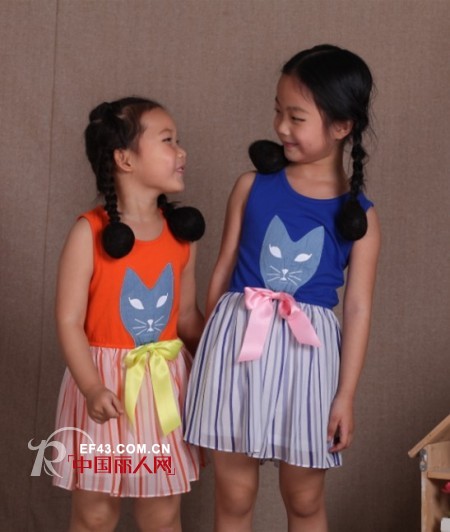 翘嘴蛇时尚童装 我和夏天有个约会