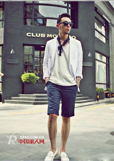 轻熟男中裤Style2013夏季你最“型”