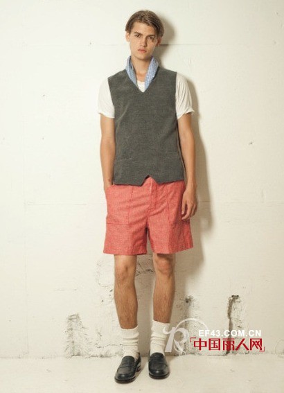 轻熟男中裤Style2013夏季你最“型”