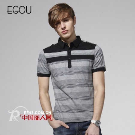 EGOU男装 带您领略夏季素色拼接潮流