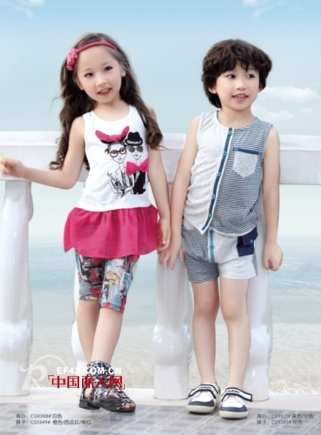 快乐丘比童装 盛夏抢看百搭T恤魅力非凡