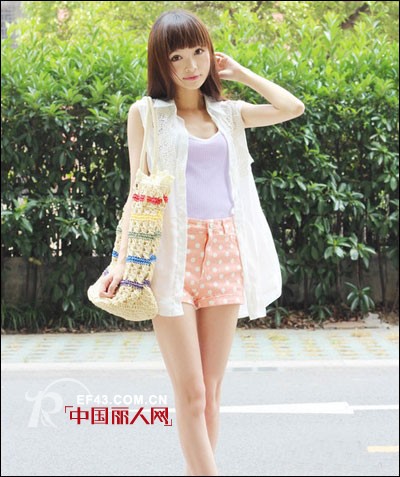 学院小清新美搭 夏天做个时尚甜美乖乖女