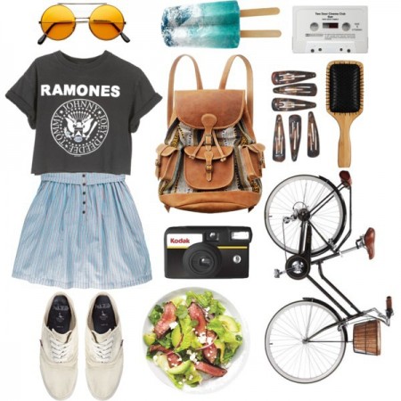 2013夏季文艺女青年look搭配技巧