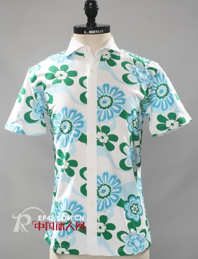 狮威鲤L.SERELLI男装夏季新品 男士也爱“花”