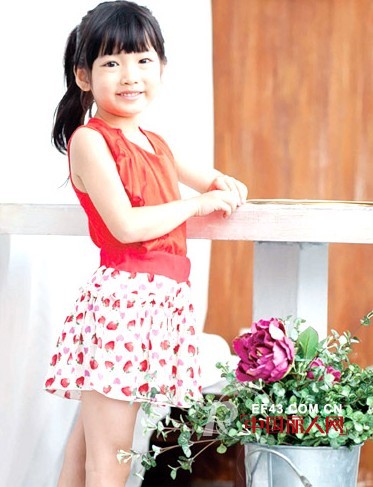 清凉一夏 安娜爱登童装 舒适才是最好的表达