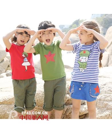 清凉一夏 小虎尼可童装 回味的童年也美好
