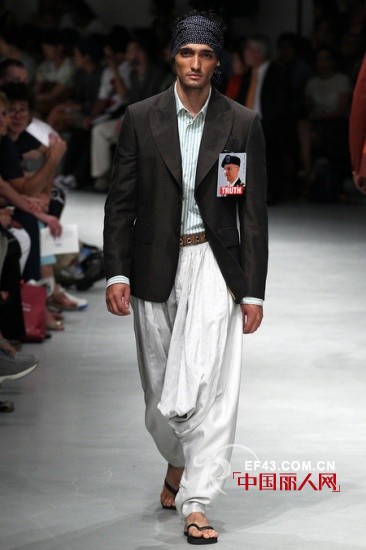 东方元素走进2014春夏男装周