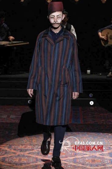 东方元素走进2014春夏男装周