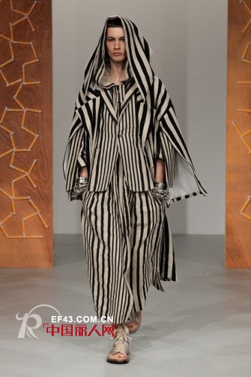 东方元素走进2014春夏男装周