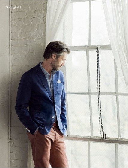 国际范儿轻熟男look 散发无限魅力夺你芳心