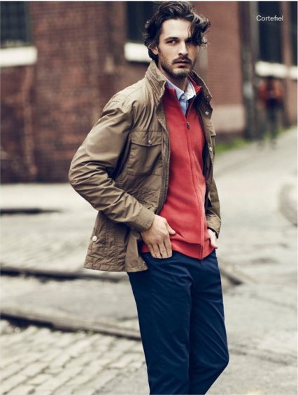 国际范儿轻熟男look 散发无限魅力夺你芳心