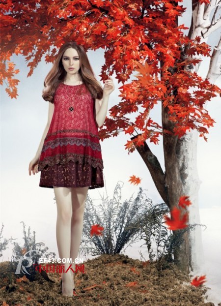 缘尚儿女装 2013秋冬新品上市 美丽绽放