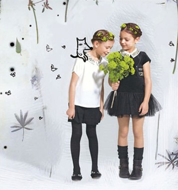 Fendi2013秋冬童装系列广告大片