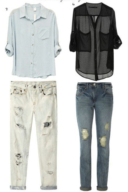 仔裤控的福利来了 夏季随心清新chic搭