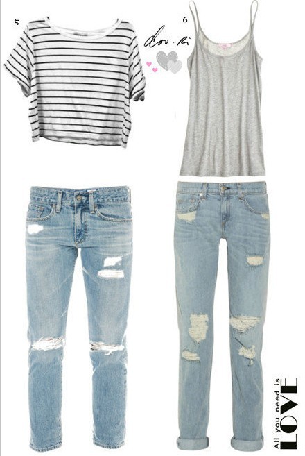 仔裤控的福利来了 夏季随心清新chic搭