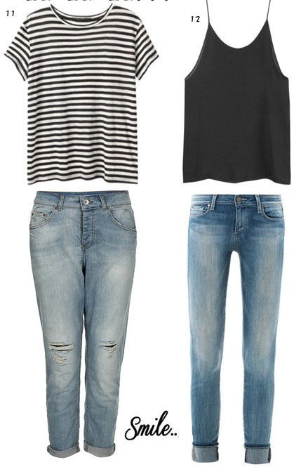 仔裤控的福利来了 夏季随心清新chic搭