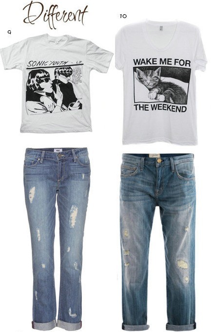 仔裤控的福利来了 夏季随心清新chic搭