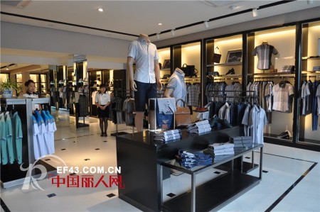 七匹狼男装江苏丹阳新民东路店盛大开业