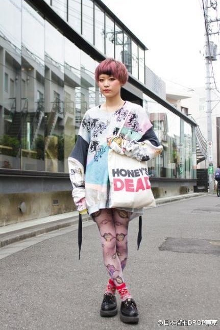 日本原宿风格街头秀来袭 挑战你的视觉