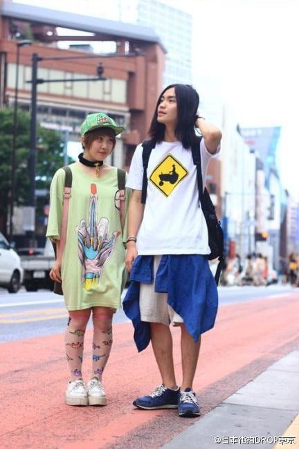 日本原宿风格街头秀来袭 挑战你的视觉