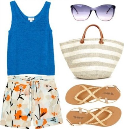 夏季出街必备单品:背心+夹趾凉鞋 清凉一夏