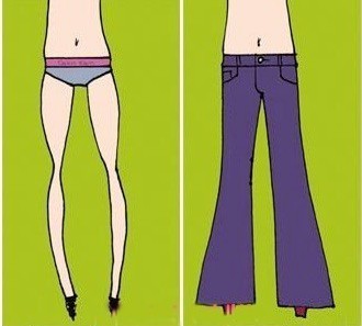 牛仔裤廓形选择有学问 让身材更顺眼