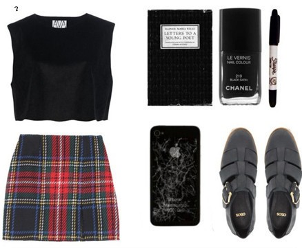 经典不败格纹风 为你寻找学院派穿衣灵感