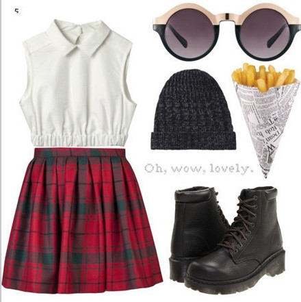 经典不败格纹风 为你寻找学院派穿衣灵感