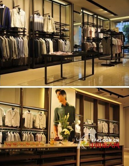 圣得西男装甘肃威武600平米新店盛大开业