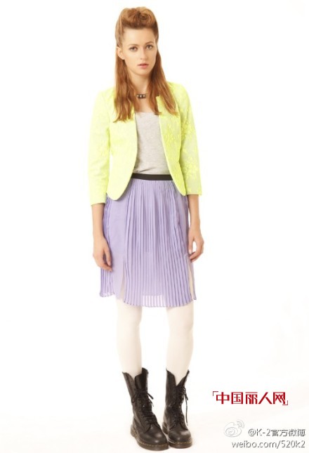 实惠潮搭典范K*facto.2y品牌夏季荧光黄单品推荐