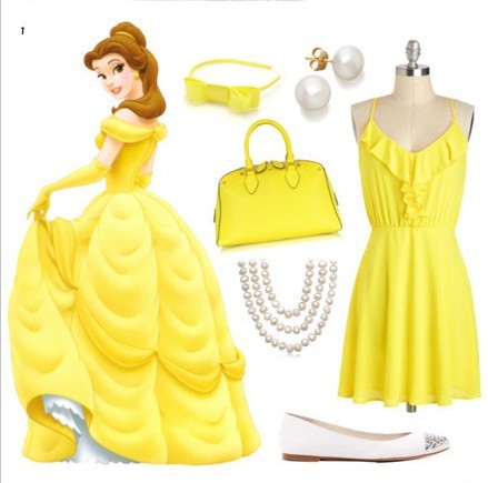 和白雪公主学穿衣 走进时尚童话世界