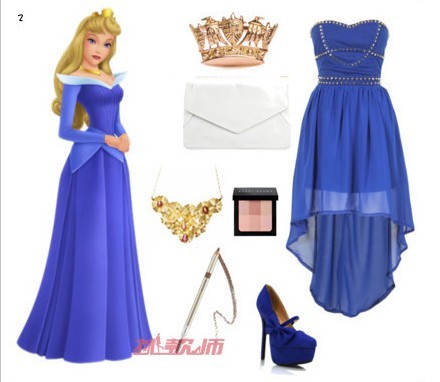 和白雪公主学穿衣 走进时尚童话世界