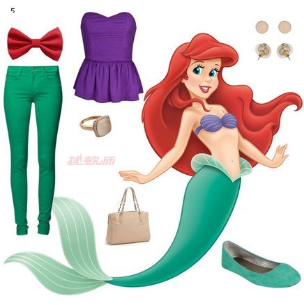 和白雪公主学穿衣 走进时尚童话世界