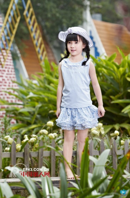 虹猫蓝兔童装 这个夏天我爱上的蓝色