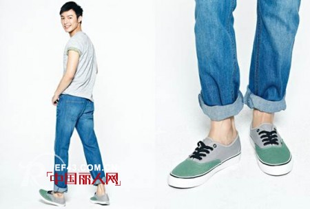 青春90后仲夏最爱帆布鞋