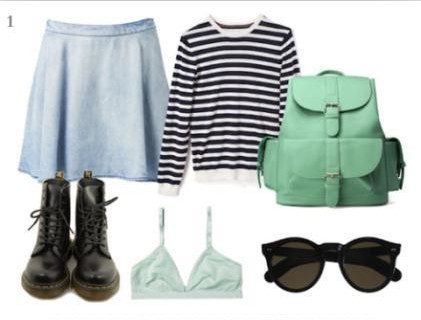 条纹如何穿 超全条纹chic搭大放送