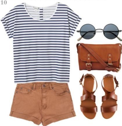 条纹如何穿 超全条纹chic搭大放送