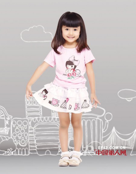 可爱卓维乐童装  赋予色彩与魅力带给孩子欢乐的童年